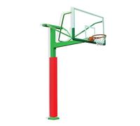 WWANBGIA 1 Pezzo di Supporto for palo for canestro da Basket - Altezza da 90 cm a 180 cm, Adatto for Pali da 17,8 x 17,8 cm, Protezione Antiurto for Pali di Garage e Cantina(Red,90cm)