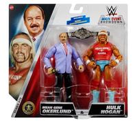 WWE Action Figure - Main Event Showdown Series #19 - Mean Gene Okerlund & Hulk Hogan