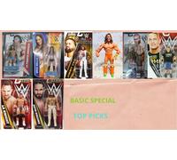 WWE ACTION FIGURE SERIE BASIC MATTEL ESCLUSIVE TOP PICKS E GR HITS WRESTLING NEW