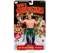WWE Black Card Jake The Snake Roberts LJN Superstars Serie 3 Mattel Figura