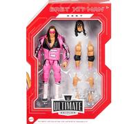 Wwe BRET THE HITMAN HART Rosso Mattel Ultimate Edizione Serie Figura Wrestling
