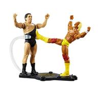 WWE Championship Showdown - Hulk Hogan e Andre the Giant Set da 2 Action Figure, due personaggi snodati da 15,3 cm, Giocattolo per Bambini 6+ Anni, HDM16