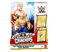 WWE Cody Rhodes (Collant blu e guardrail) Knuckle Crunchers 10