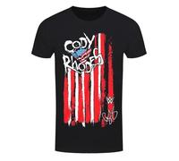 WWE Cody Rhodes Nightmare Flag - Maglietta nera da uomo, Nero , L
