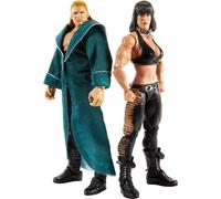 WWE Elite Collection 2-Pack: Triple H & Chyna 6-in Action figure con 2 set di mani scambiabili e accessori superstar; Et 8 anni e oltre