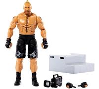 WWE Elite Collection - Brock Lesnar Action Figure, da 15,24 cm da collezione, snodata, mani intercambiabili, accessori iconici, per i fan WWE, Giocattolo e regalo per Bambini 8+ Anni, HDF42