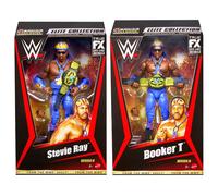 WWE Elite Vault Series 8 HARLEM HEAT BOOKER T + STEVIE RAY Action Figures