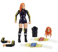 WWE MATTEL Ultimate Edition Becky Lynch - Action figure multiposizione da 15,2 cm, con ingranaggio d'ingresso, teste extra e mani intercambiabili, multicolore (GLF73)