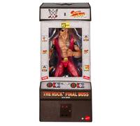 WWE Mattel X Strada Fighter The Rock Come M Bisonte Elite Wrestling Nuovo