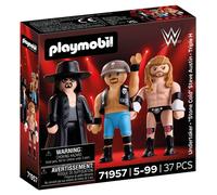 WWE Playmobil 2026 Series 1 Attitude Era Pack Undertaker, Triple-H, Stone Cold