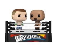 Wwe Pop Moment Vinile Figures 2-pack Cena Vs Rock 9 Cm Funko