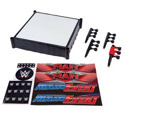 WWE Principale Evento Crudo Superstar Wrestling Figure Anello Mattel Elite Nuovo