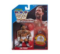 WWE Retro 2026 Series 1 CM PUNK Hasbro Style Mattel Action Figure NEW