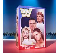 WWE Retro Pack 6 WWF Hasbro Style 11cm ALUNDRA + BULLDOG + ISAAK YANKEM + HBK