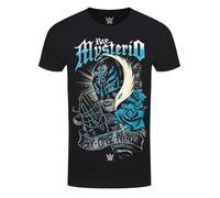 WWE Rey Mysterio Six One Nine - Maglietta da uomo, colore: Nero, Nero , M