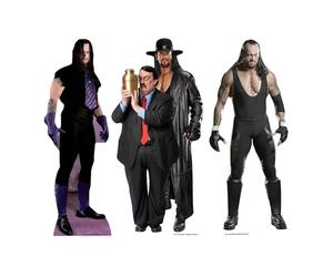 WWE SC4581 - Sagome in cartone a tre ripiani, altezza 31 cm, ideali per feste a tema WWE, compleanni, ventagli, decorazioni per stanze ed eventi