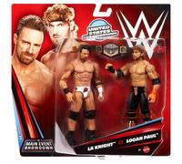 WWE Showdown 2-Pack Series 24 LA KNIGHT VS. LOGAN PAUL Action Figures 2025