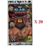 WWE Slam Attax 10th Edition Lotto 20 Bustine Cards Topps Ed. Italia