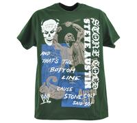 WWE Steve Austin Stone Cold Maglietta Crew Neck Per Adulti