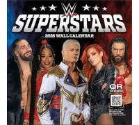 Wwe Superstars 2026 12x12 Team Wall Calendar