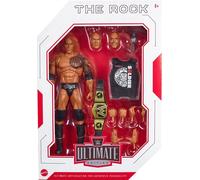 WWE The Rock Mattel Ultimate Edition Serie 10 Figura Accessori Per Wrestling