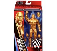 WWE The Rock The Final Boss Gold Collectors Edition Mattel Elite Collection Series 125 Wrestling Action Wrestler Figure Toy