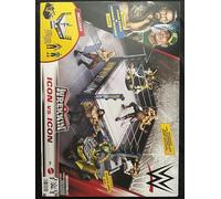WWE Wrekkin' Icon vs Icona, set da gioco con anello Superstar, 2 action figure da 15,2 cm, veicolo e accessori
