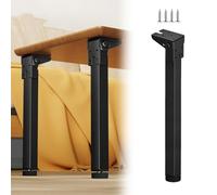 WWERTYY Gambe per Tavolo Pieghevoli Regolabili, Set da 4, Altezza 40 cm/50 cm/60 cm, Gambe per scrivania stabili e Portatili per mobili da Ufficio in Stile Moderno, scrivania per Computer,