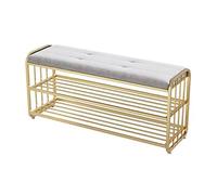 WWERTYY Panca portascarpe, Panca portaoggetti, Panca da Ingresso con Cuscino, per Soggiorno, Camera da Letto, Armadio: 30 cm/60 cm/80 cm/100 cm, sostiene Fino a 100 kg, Panca portaoggetti