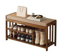 WWERTYY Panca portascarpe, Panca portascarpe, per Camera da Letto, Soggiorno, Ufficio: 50/60/70/80/90/91CMx30CMx50CM, capacità di carico 100 kg, mensola portaoggetti per corridoio con cusc