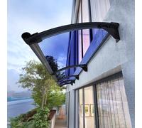 WWERTYY Pensiline per tetti curvi, pensilina Blu per Porta d'ingresso, pensilina per Finestra, pensilina per Giardino, pensilina per Patio, pensilina per Veranda, Grande pensilina per la p