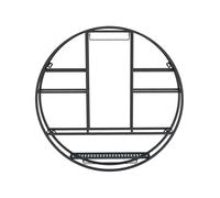 WWERTYY Portabottiglie Rotondo in Metallo Appeso, portabottiglie di Grande capacità, Tipo Semplice con portabottiglie Leggero, portabottiglie da Parete in Stile Minimalista Moderno, per cu