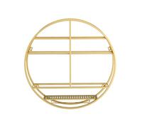 WWERTYY Portabottiglie Rotondo in Metallo, portabottiglie di Grande capacità, Tipo Semplice con portabottiglie Leggero, portabottiglie da Parete in Stile Minimalista Moderno, per Cucina, s