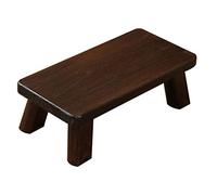 WWERTYY Tavolino in Stile Giapponese, tavolino in Legno massello, Mini Sgabello, Tavolo per Notebook, tavolino da Balcone, scrivania per Imparare, Tavolo da Pranzo Piccolo per Camera da Le