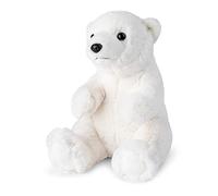 WWF 01191 - Orso polare, realistico, circa 23 cm, meravigliosamente morbido e morbido, lavabile a mano