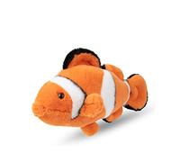 WWF 01285 - Peluche a forma di pesce pagliaccio, dimensioni circa 18 cm, meravigliosamente morbido e morbido, lavabile a mano