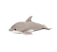 WWF 16370 - Peluche a Forma di Delfino Realistico, Circa 39 cm, meravigliosamente Morbido e Morbido, Lavabile a Mano