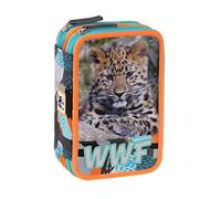 WWF Astuccio Corredo 3 Zip Fotografico C/Penna Frixion, Multicolore