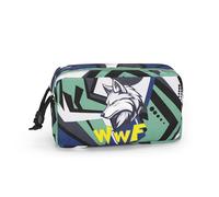 Franco Cosimo Panini WWF - Astuccio Scuola Ufficiale WWF, Astuccio Bambino e Bambina Rettangolare Large, Ideale per Riporre la Cancelleria, con Pratica Chiusura a Zip, 21x11Hx8 cm, Viola