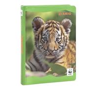 DIARIO AGENDA SCUOLA wwf, novità scuola 2025, franco cosimo panini 13,5X18,5cm.