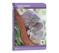 WWF - Diario Scuola 2026-2027 Ufficiale WWF, Diario Scolastico per Bambini e Ragazzi, Copertina Rigida e 352 Pagine con Contenuti a Tema Natura, Ideale per la Scuola Elementare o Media, 13 x 17,8H cm