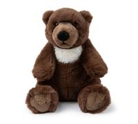 WWF - Eco Peluche - Orso Grizzly (25cm) Realistico Pupazzo Orsacchiotto