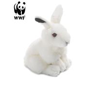 WWF Peluche Coniglio di Neve 19cm Realistico Pupazzo Coniglio Bianco