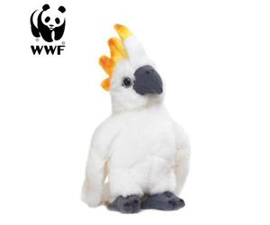 WWF Peluche Kakadu Pappagallo Con Suono 14cm Giocattolo Morbido Uccello