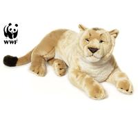 WWF Peluche Leonessa (Sdraiato, 81 CM) Realistico Grande Gatto Pupazzo Leone