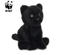 WWF Peluche Pantera Nera 19Cm Gioco Morbido Giocattolo Felino Predatore
