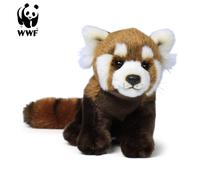 WWF Peluche Rosso Panda 23cm Realistico Peluche Animali Impagliati Red