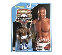 WWF/WWE Hasbro Style SHELTON BENJAMIN (Blue Card) Kayfabe Heroes Retro KWK