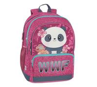 Zaino Organizzato Scuola WWF Panda per Bambina - Novità 2024/2025