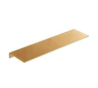 WWFAN WDX- Vassoio for mensole in Alluminio Spazzolato for Bagno Portaoggetti for Cosmetici a Parete Portaoggetti for WC Doccia Porta Gel Doccia Convenienza (Color : Gold, Size : 40cm)